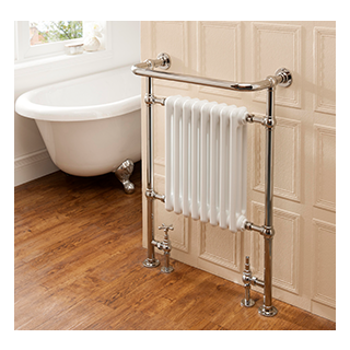 Chalfont Floor Standing Towel Rail The Radiator Company